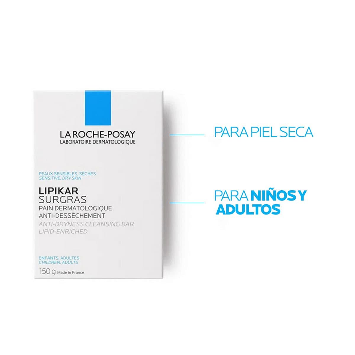 La Roche Posay ProductPage Eczema Lipikar Pain Surgras 150g 3433422404